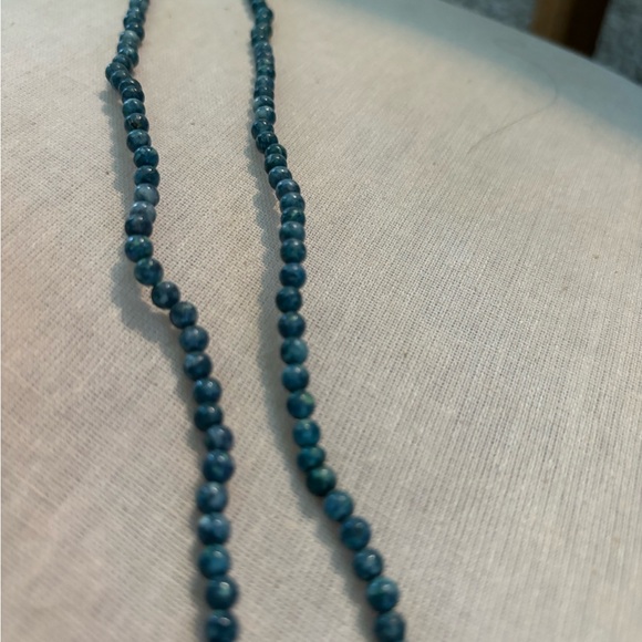 Boho style beaded wrap bracelet and vintage authentic turquoise necklace. - Picture 5 of 6